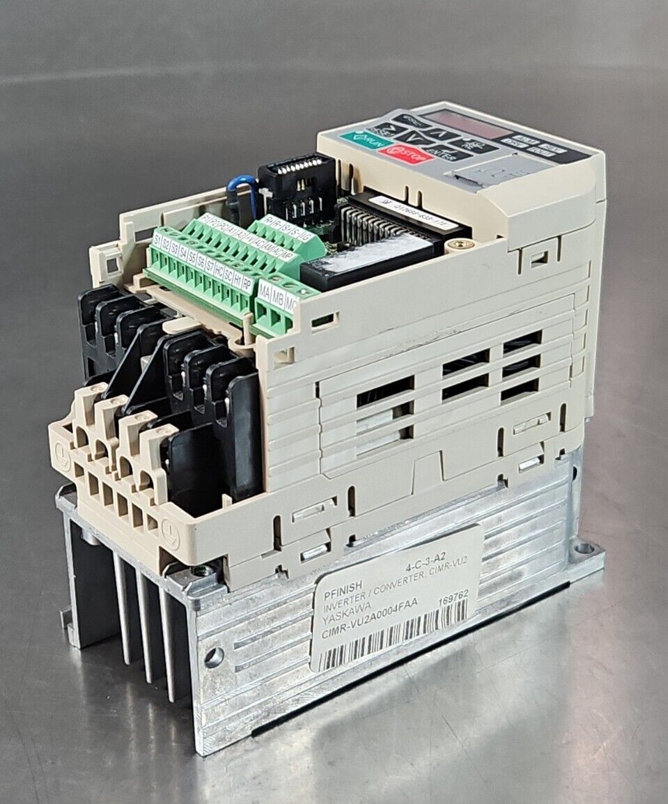 Yaskawa CIMR-VU2A0004FAA Variable Frequency Drive.                         1B-1