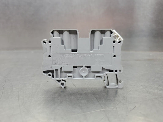 Phoenix Contact Typ UT 4-QUATTRO Feed Through Terminal Block.               4D-8