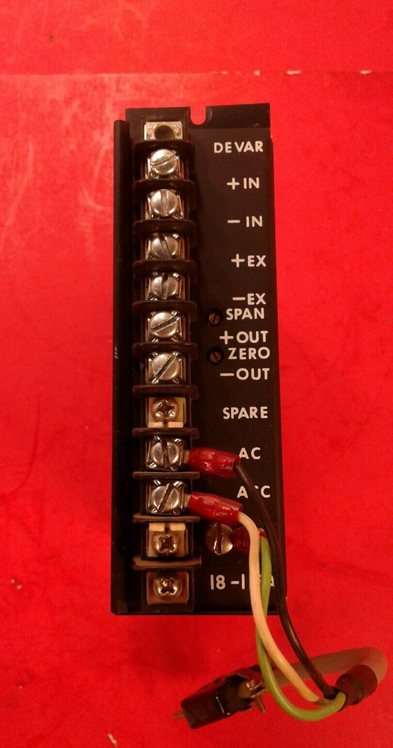 DEVAR 18-115A ISOLATED SENSOR TRANSMITTER  5B