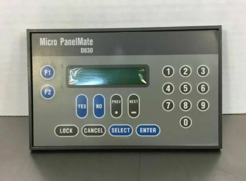 CUTLER HAMMER D830MPM MICRO PANELMATE OPERATOR INTERFACE PANEL 24VDC          2C