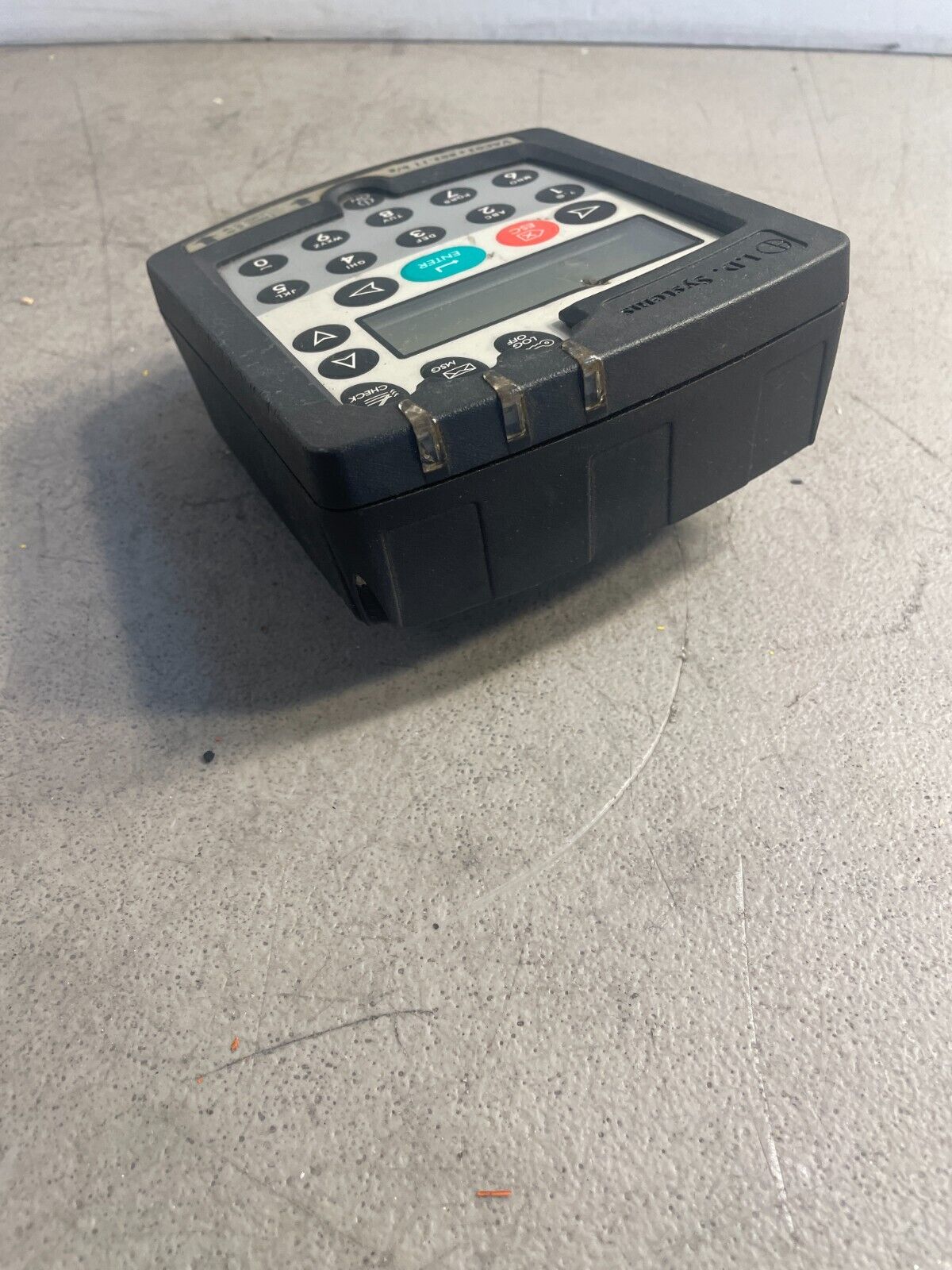 ID SYSTEMS UVAC-03 Gray Rev A Keypad LCD Display Vehicle Asset Communicator @1D