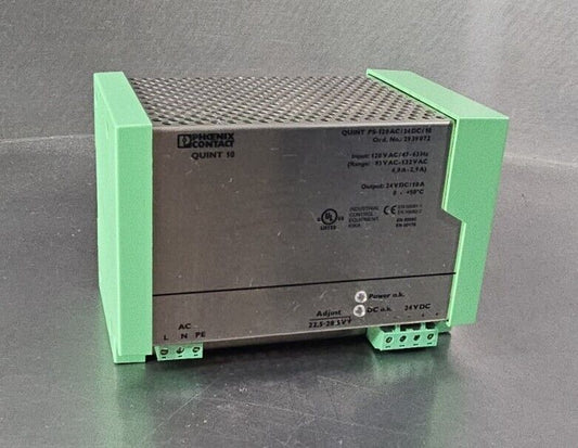 Phoenix Contact QUINT PS-120AC/24DC/10 Power Supply.        4E-17