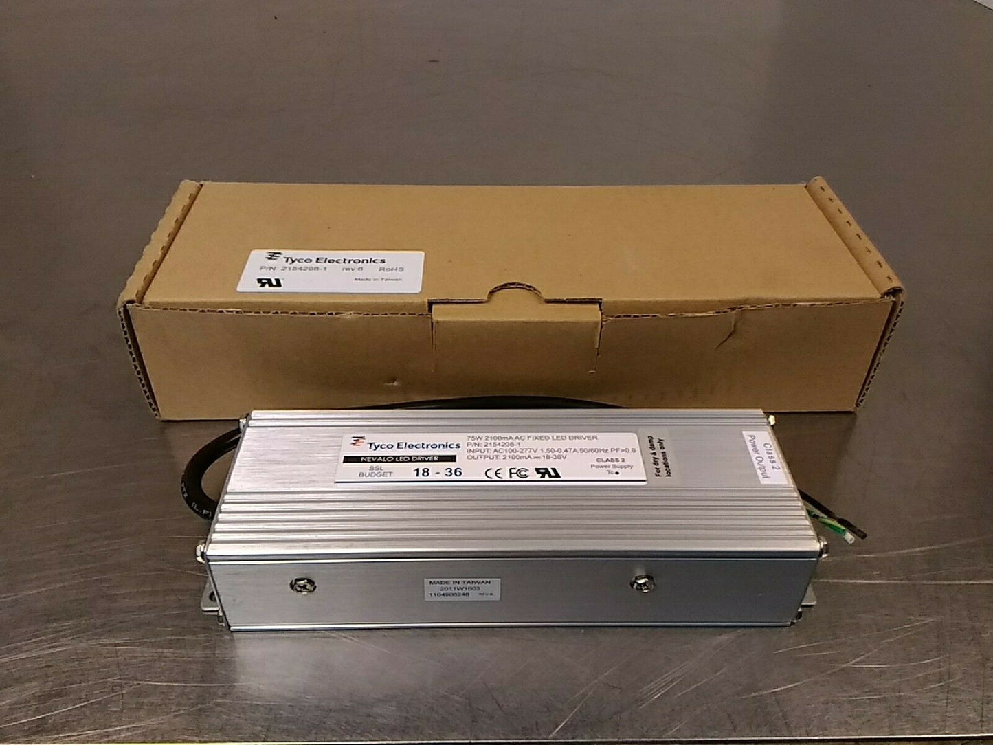 TYCO 2154208-1 Fixed LED Driver 75W 2100mA    6C