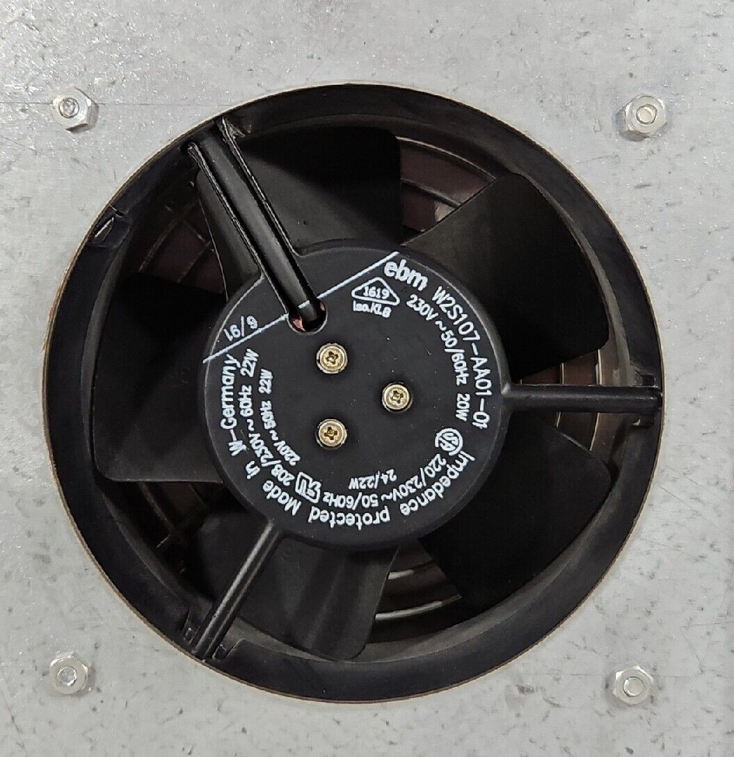 EBM W2S107-AA01-01  Metal Cooling Fan.                                    Loc 4H