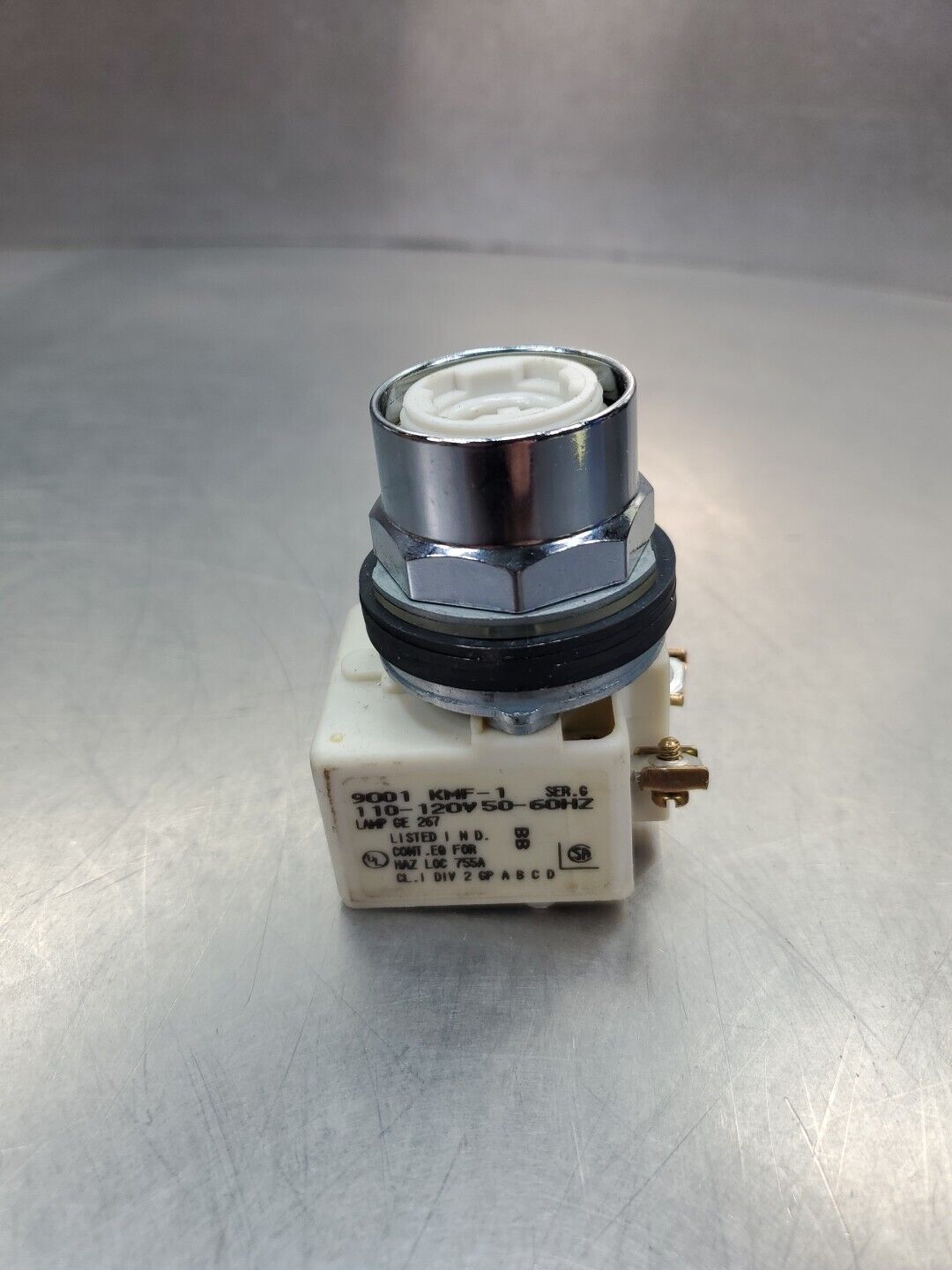 SQUARE D 9001-KMF-1 SER G Selector Switch, 110-120V.                       4E-21