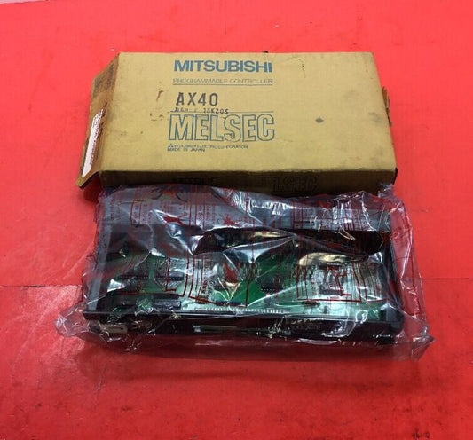 New Mitsubishi  Melsec AX40 PLC 12/24VDC 4/10mA Sealed                     3E-10
