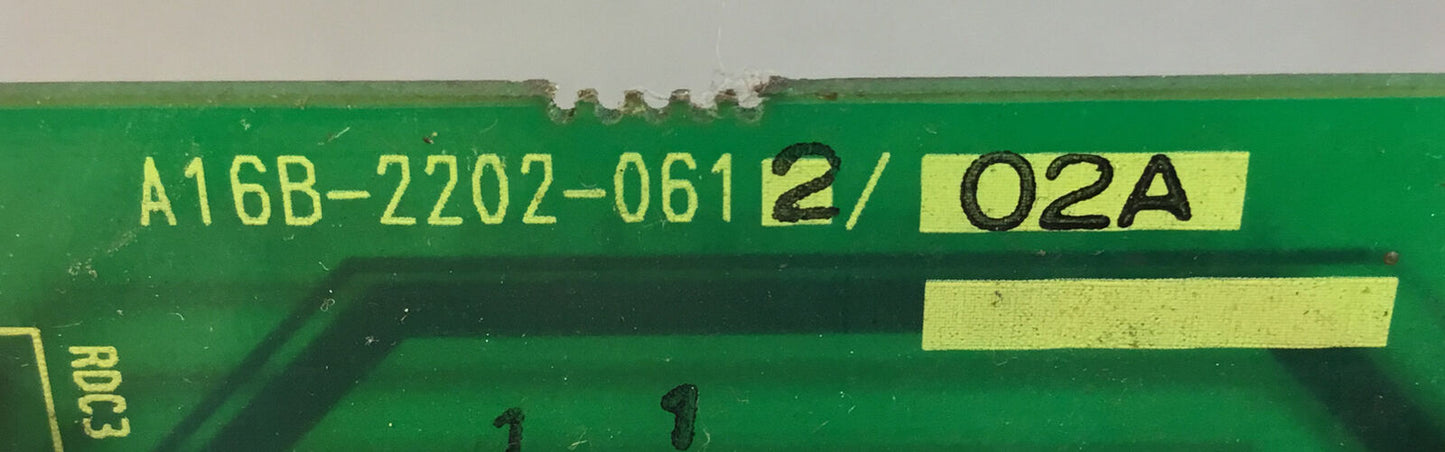 Fanuc  A16B-2202-0612/02A   Circuit Board.    3B-3