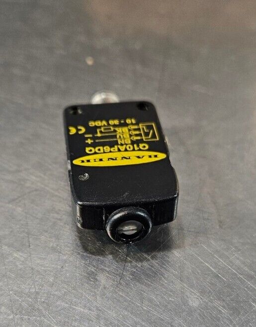 Banner Q10AP6DQ Photoelectric Prox Sensor, 20" Range, 10-30VDC.         Loc5E-19