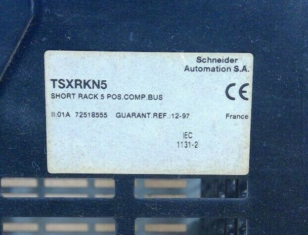 Schneider Automation TSXRKN5 Short Rack 5 Pos. Comp. Bus                 3H