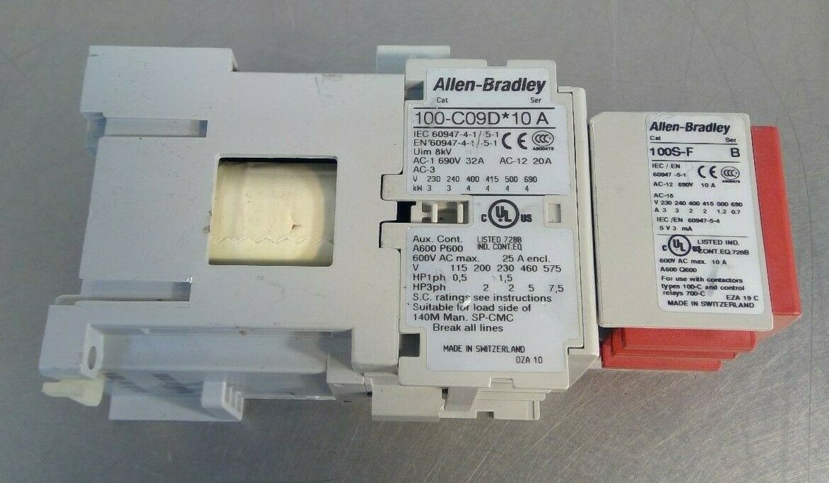 Allen-Bradley - GuardMaster 100S-C09DJ14BC Series A Safety Contactor          4D