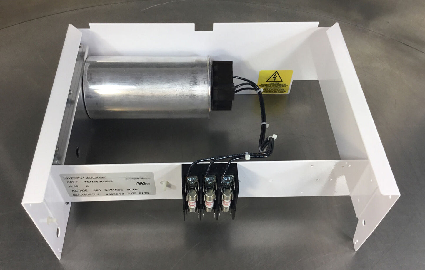 Myron Zucker Trymount Capacitor  TSNX53005-3 5 KVAR 480V 3Ph    4B