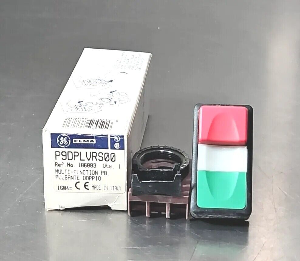 General Electric P9DPLVRS00 Multi function PB. Pulsante Doppio.   Loc4D21