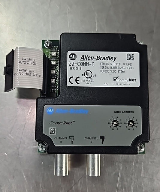 Allen-Bradley 20-COMM-C Industrial Control System.                      Loc 4E-5