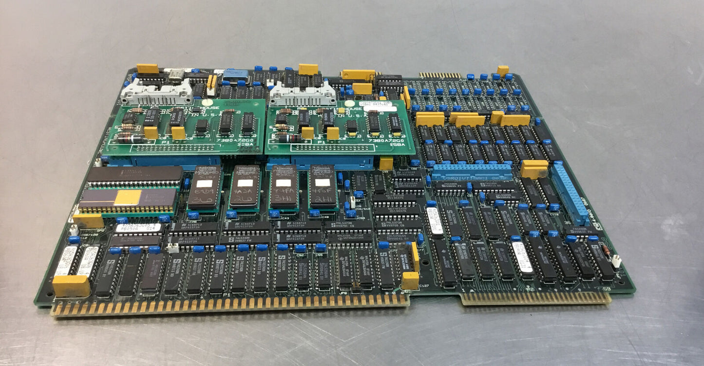 WESTINGHOUSE 772B388G22 + 2 (ea) 7380A72G01 CIRCUIT BOARD 6MSP 7381A01 G01  3C-6