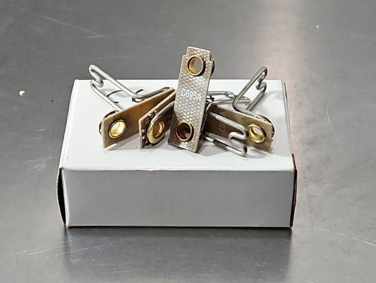 General Electric 123C695A Overload Relay Heater Element. Lot w/4   Loc4D30