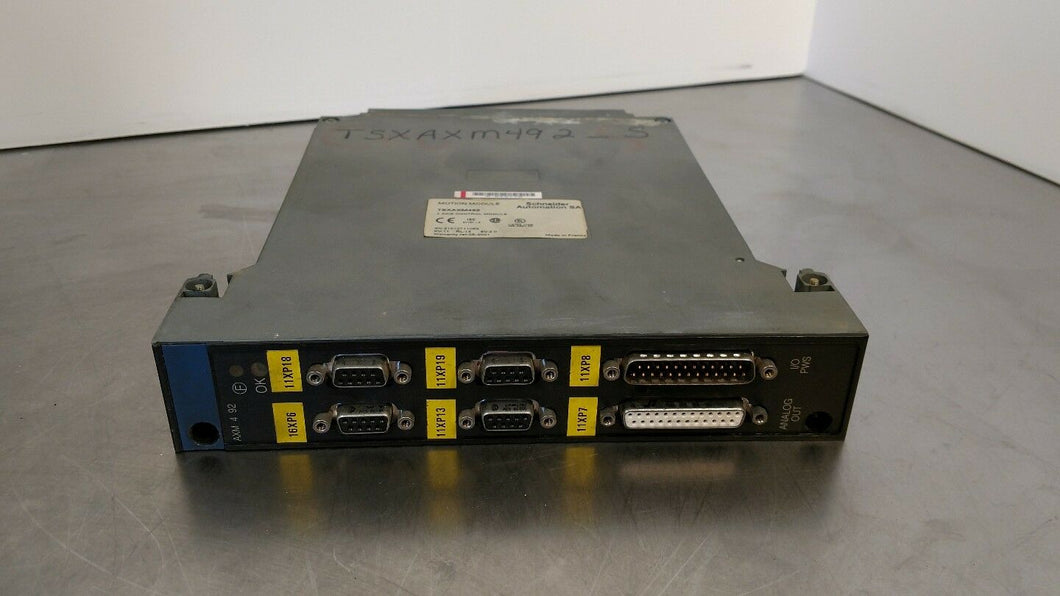 SCHNEIDER Automation TSXAXM492 4AXIS CONTROL MODULE BIN#2