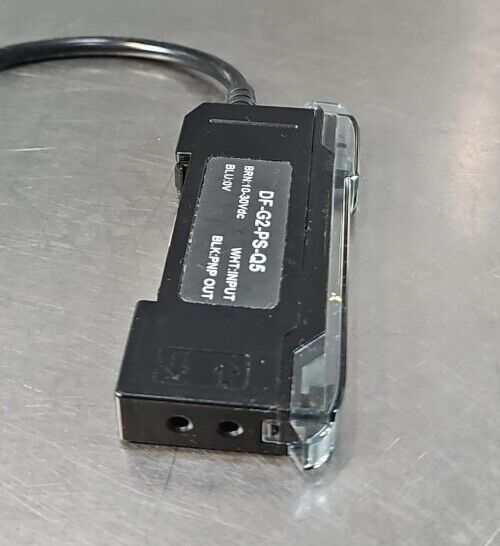 BANNER ENGINEERING DF-G2-PS-Q5 DUAL DISPLAY FIBER AMPLIFIER.            Loc5E-18