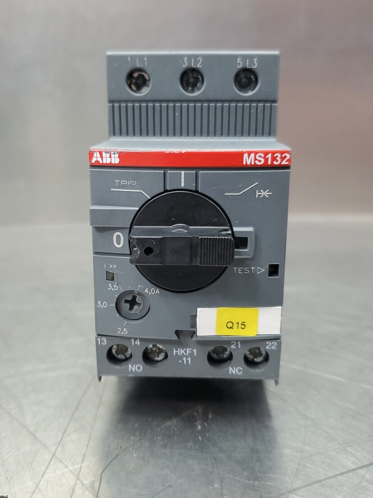 ABB MS132-4.0 (1SAM350000R1008) Manual Motor Starter.                         4H