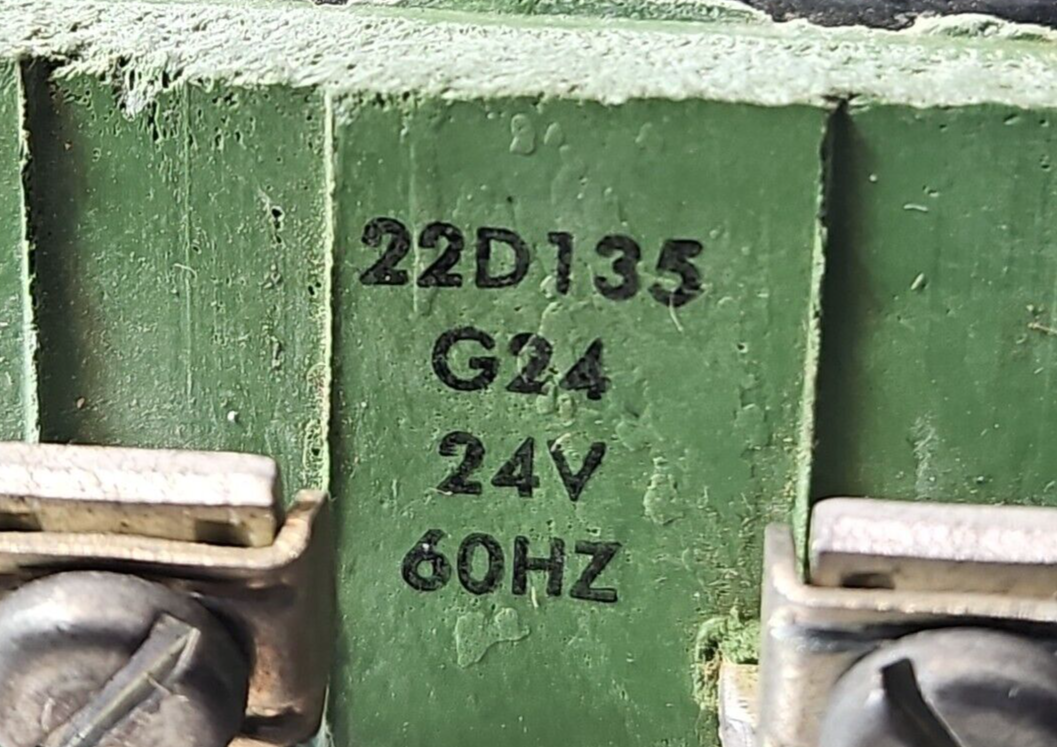 General Electric 22D135G24 Renewal coil.                  Loc4D21