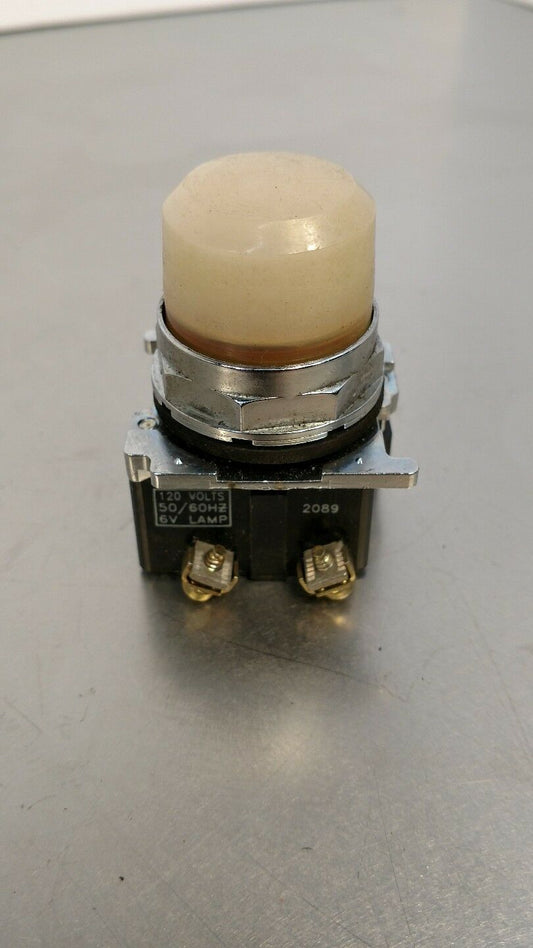 CUTLER-HAMMER 10250T White PUSHBUTTON 5A