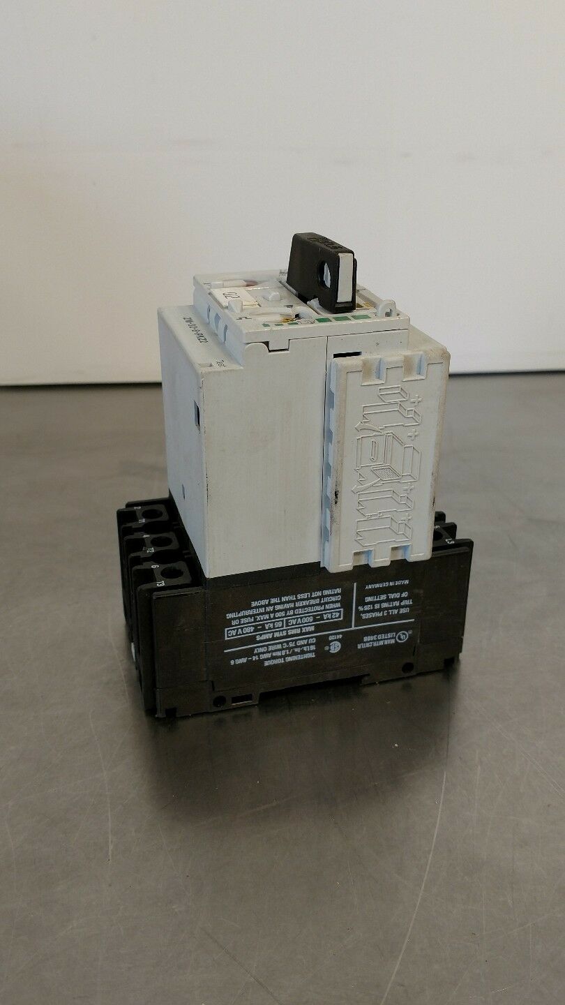 Moeller PKZ 2 3-Pole Motor Protective Circuit-Breaker ZM-32-8-PKZ2 BIN#4