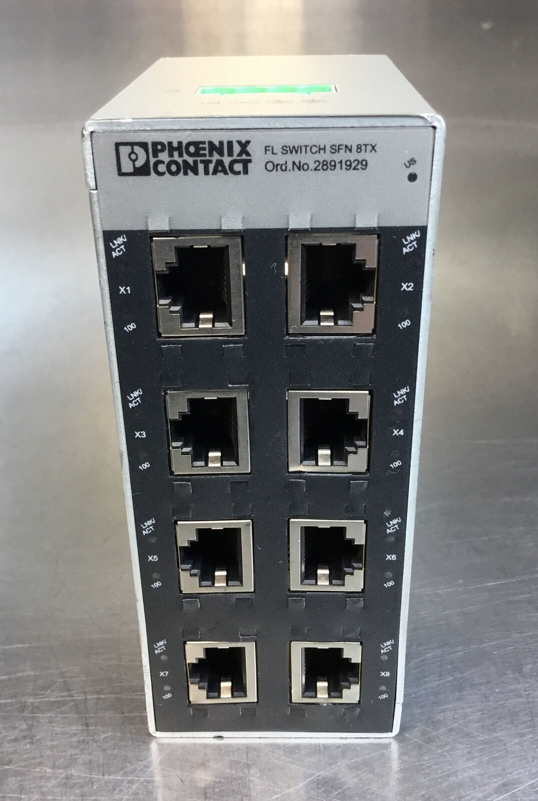 Phoenix Contact  FL Switch SFN 8TX  / 2891929  8 Port Ethernet Switch   4E-8
