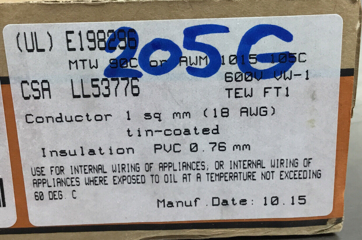 Lapp Kabel X07V-K 1X1 TINNED VIOLET 450/750V     6B-1