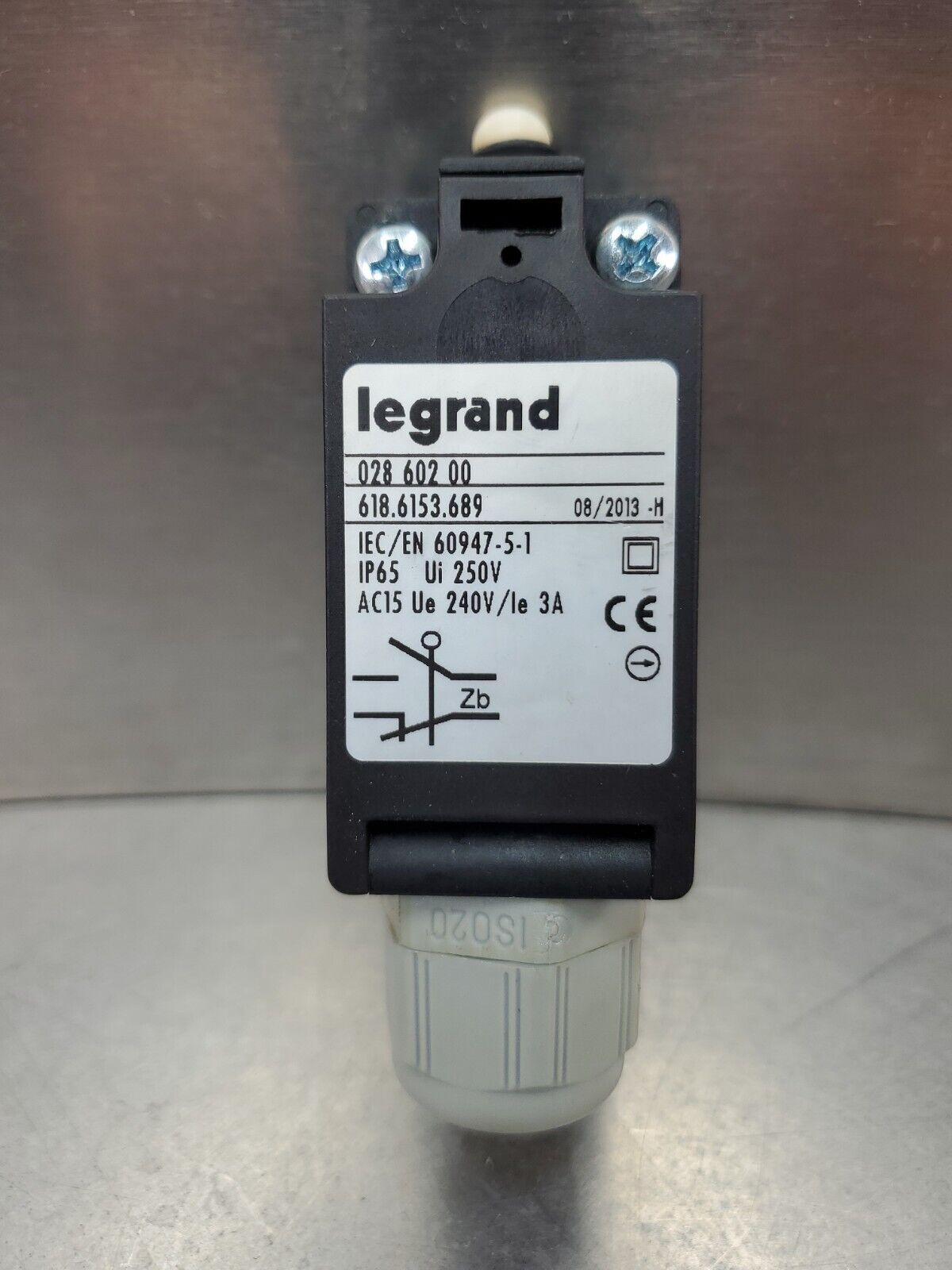 Legrand 028 602 00 (618.6153.689) IP65 250V 3A Pressure Switch.             4E-8