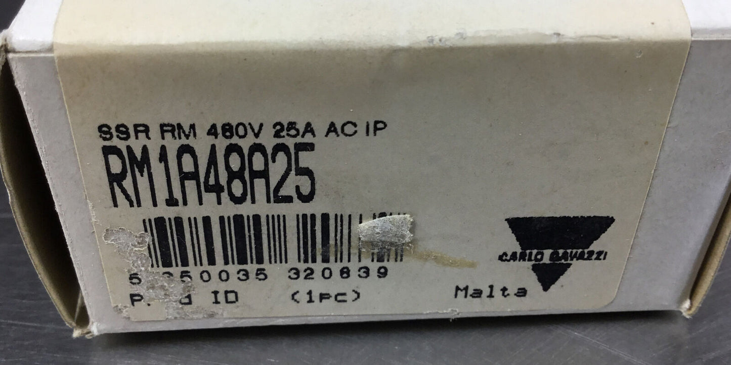 CARLO GAVAZZI  RM1A48A25  Solid State Relay 480V 25A    4H