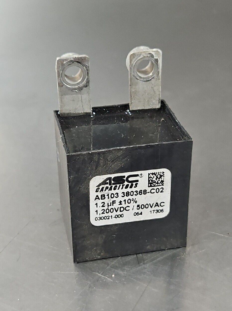 ASC CAPACITOR А103 380368-C02.                                         Loc 4A-27