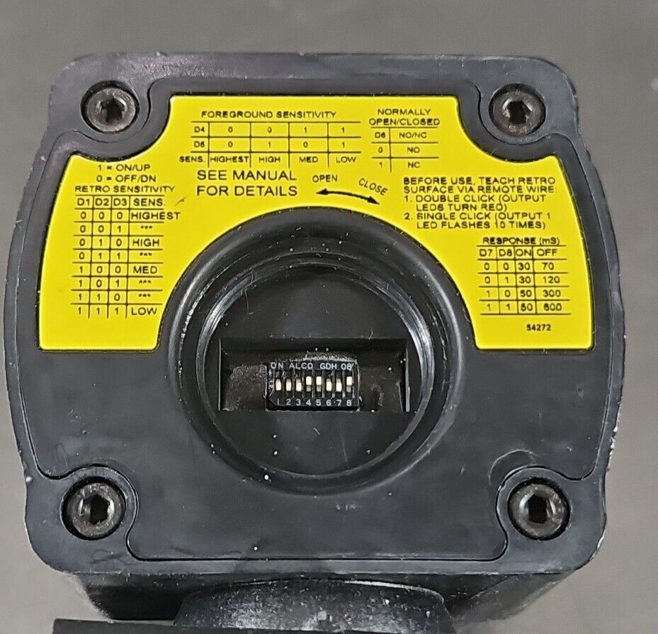 BANNER ENGINEERING QT50R-US-RH RADAR SENSOR.                            Loc5D-16