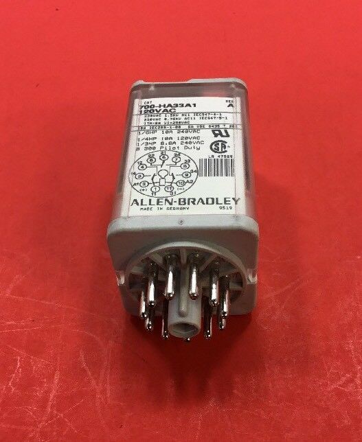 Allen-Bradley 700-HA33A1 Relay 120VAC Series A & C.     4B