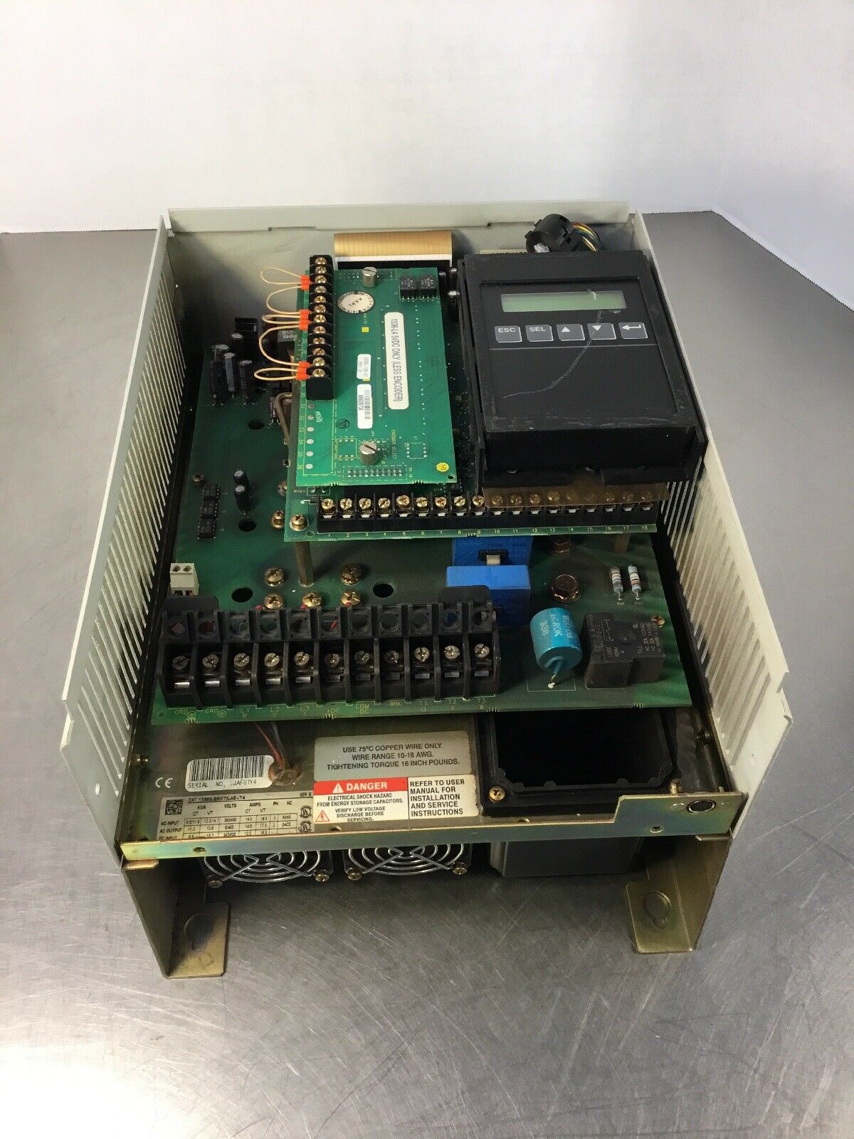 ALLEN BRADLEY 1336S-BRF75-AE-IT4 /E 1336 PLUS AC DRIVE 480VAC    Loc.1A