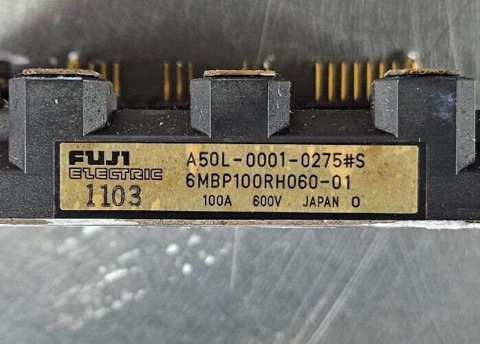 Fuji A50L-0001-0275#S (6MBP100RH060-01) Industrial Control System.     Loc 3D-22