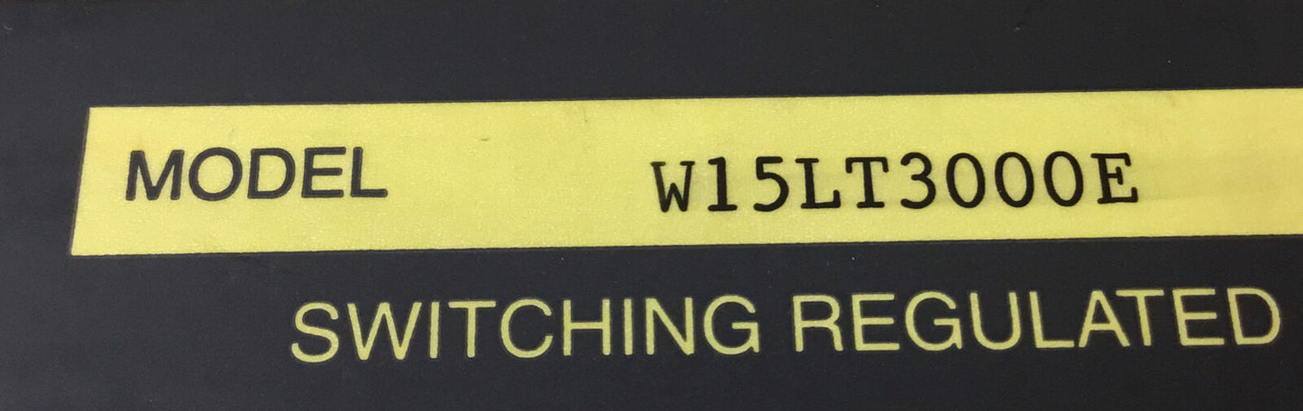ACOPIAN  W15LT3000E  SWITCHING REGULATED POWER SUPPLY     4A