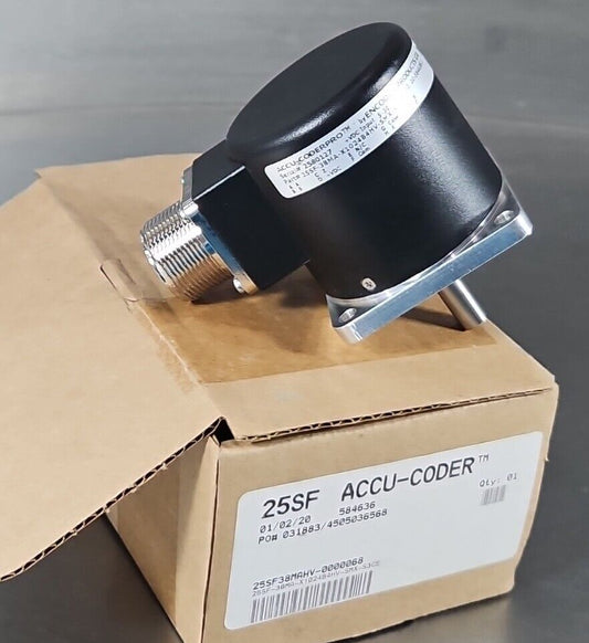 ACCU-CODER 25SF-38MA-X1024B4HV-SMX-S3CE Incremental Shaft Encoder       Loc4C-26