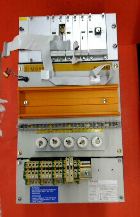 SIEMENS P 6SE-4706 SIMOVERT DRIVE W/ ADAPTER CARD 380/415V 8A 50/60HZ    1K