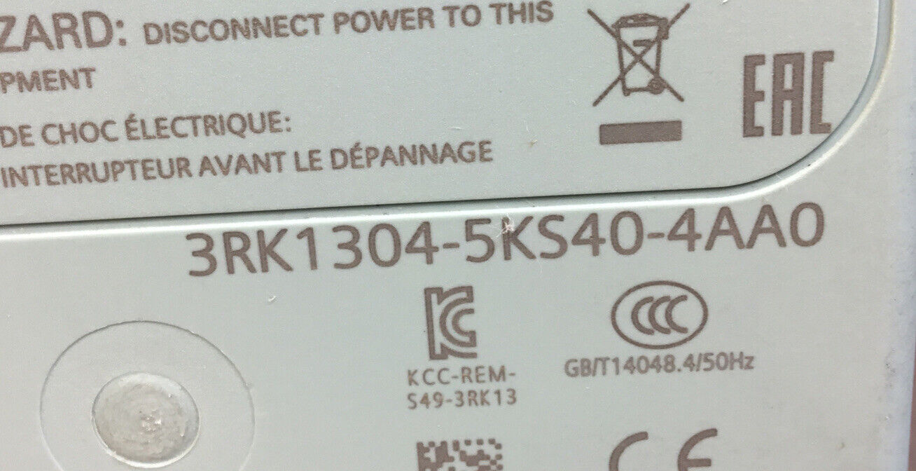 Siemens 3RK1304-5KS40-4AA0 Direct Starter     Loc.4A