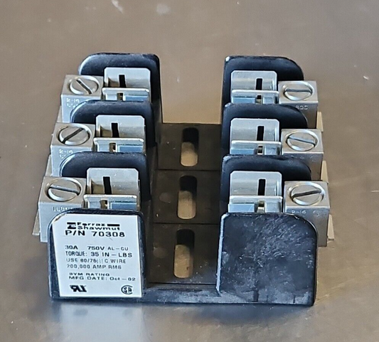 FERRAZ SHAWMUT 70308 FUSEHOLDER.    Loc4B20
