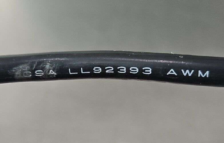 TOYOKUNI DENSEN CSA LL92393 - 300V - E74241. 40 Inches. Cable.        Loc  5E-14