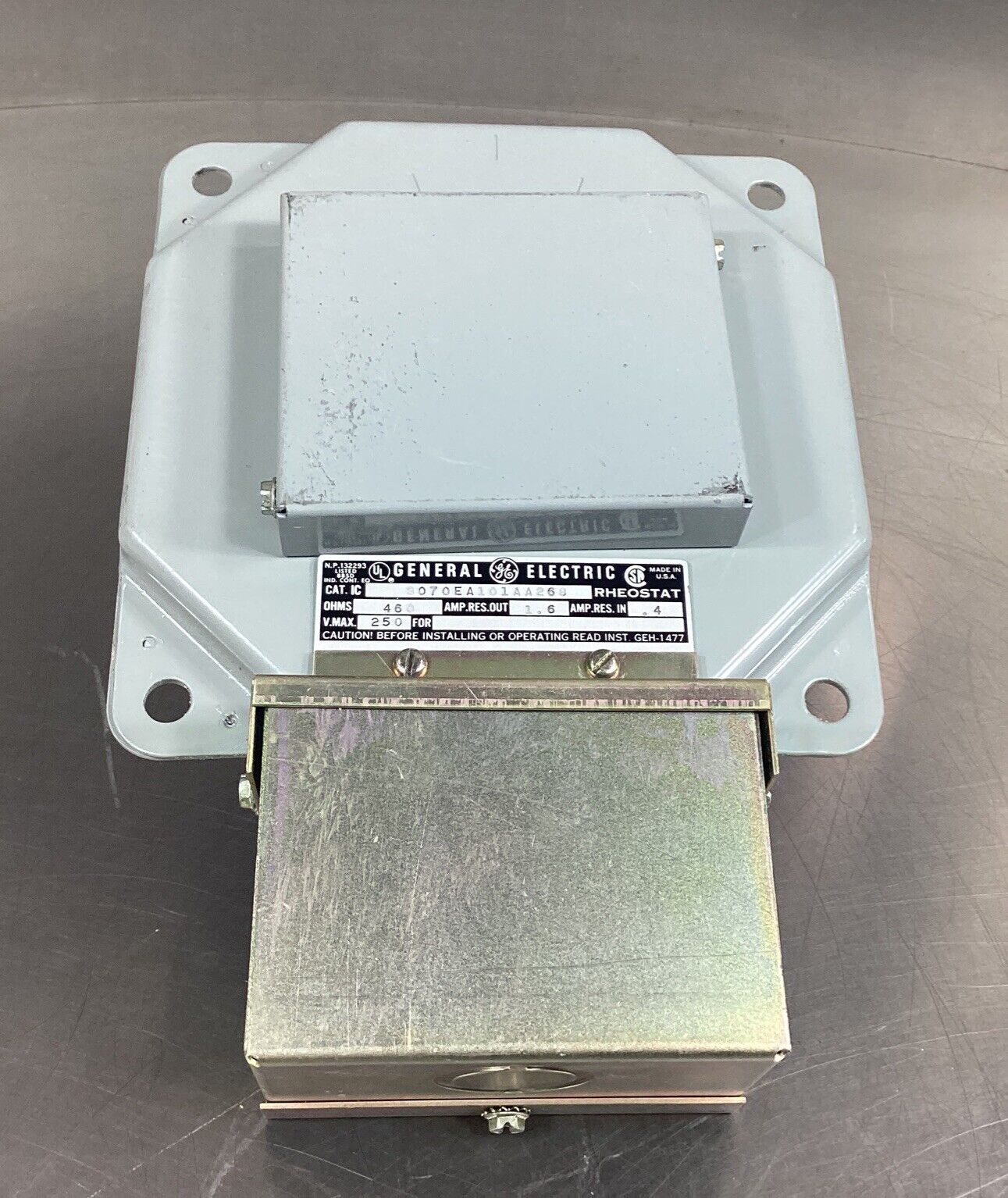 GE  8070EA101AA268  RHEOSTAT 460 OHMS 250V       4B