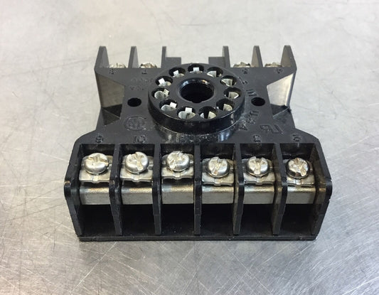 ASEA BROWN BOVERI  600434-8S / 6004348S   Industrial 11 Pin Socket.     4C