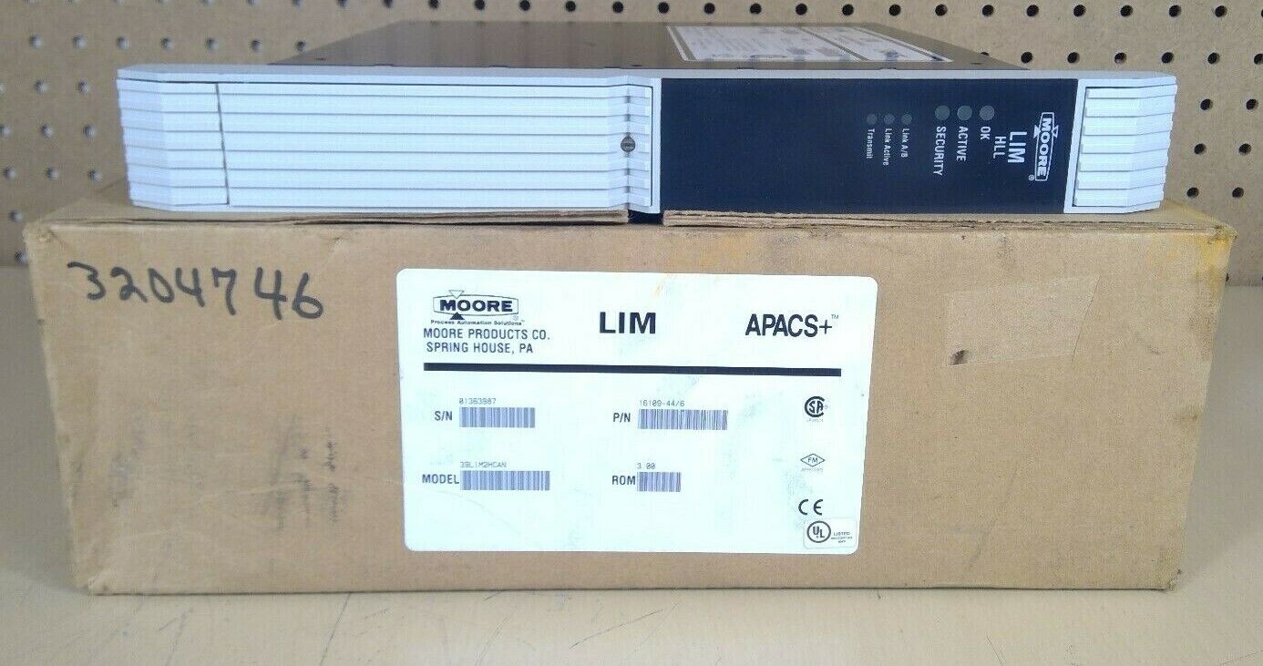 Siemens / Moore Products 39LIM2HCAN LIM Link Interface Module APACS+          3H