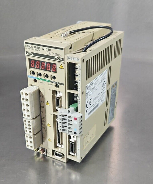 Omron R88D-WT02H Servo Diver w/JUSP-NS300 Module                        Loc 1D-2