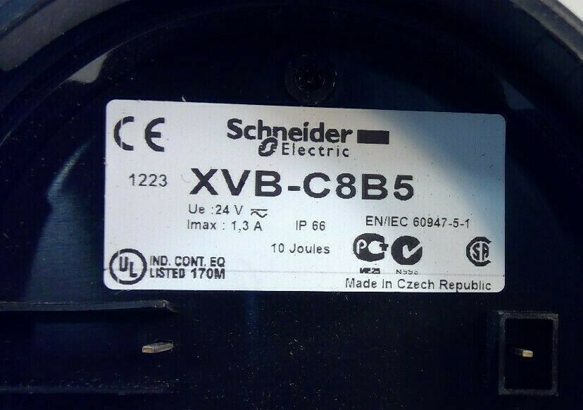 Schneider Electric XVB-C8B5 Indicating Bank Lens                              5D