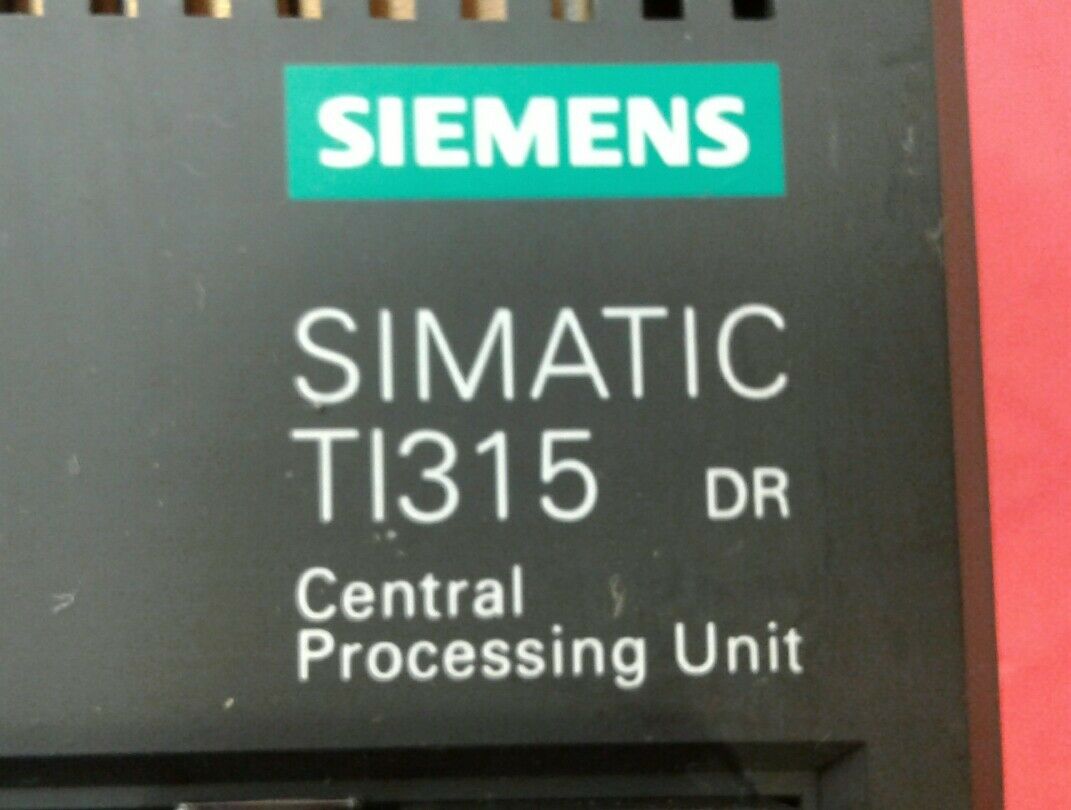 SIEMENS SIMATIC TI315-DR CENTRAL PROCESSING UNIT 24VDC    3B