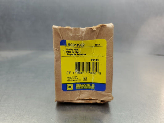 Square D 9001K52 Ser. F Closing Plate.                                     4C-23