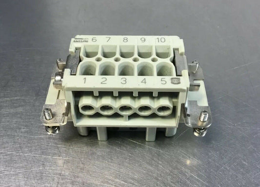 Harting HAN 10 E-F Connector 16A, 500V,  6kV 10 Pin   4D