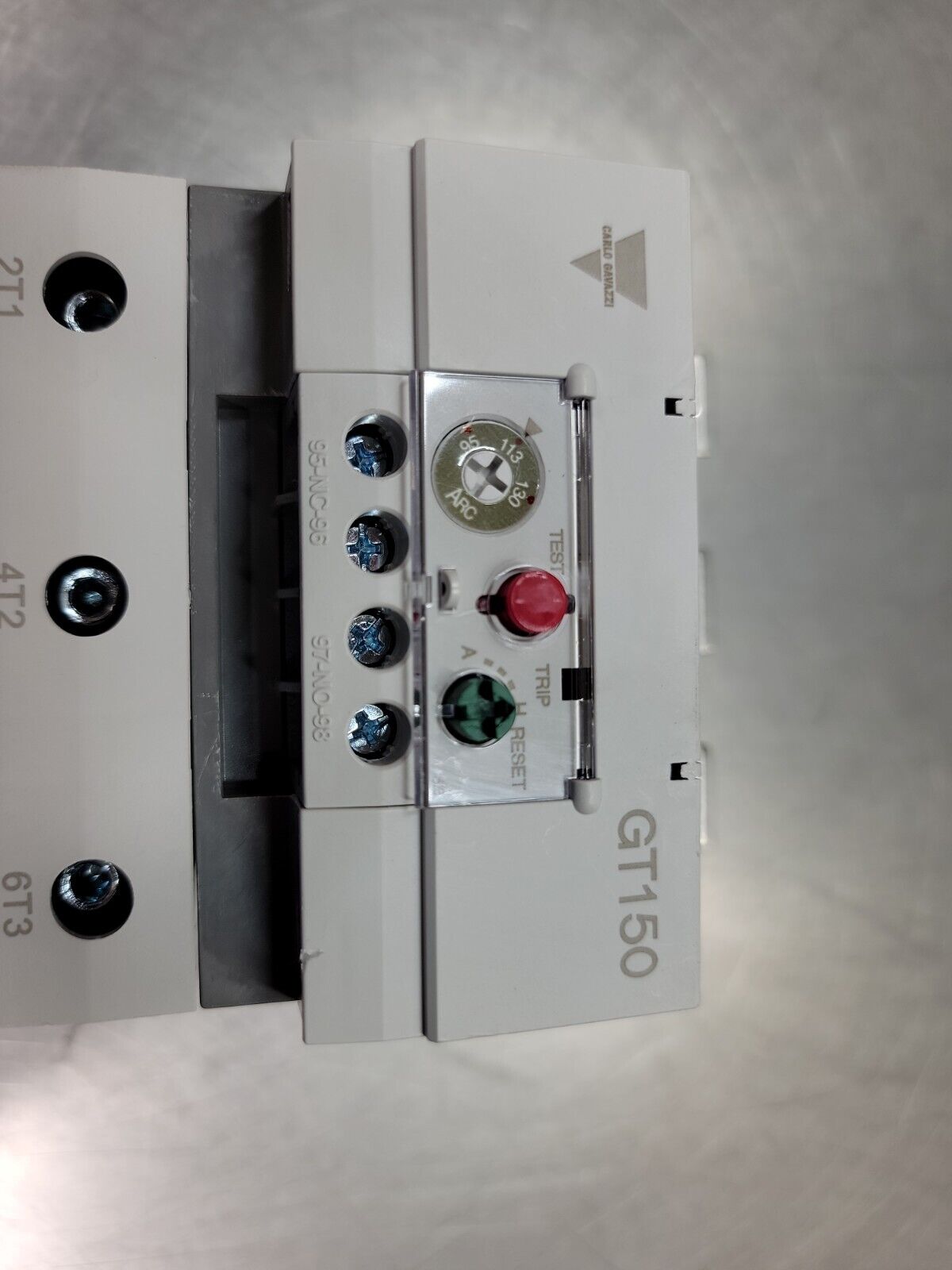 CARLO GAVAZZI GT150L 95-130ARC Motor Current Thermal Overload Relay loc.4C