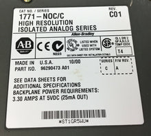 Load image into Gallery viewer, Allen-Bradley 1771-NOC/C Series C High Resolution Isolated Analog Series   3C-2
